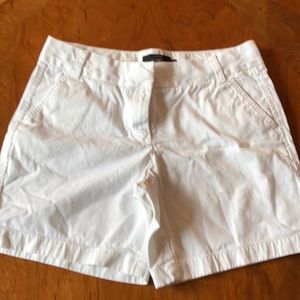 JCrew Chino White Shorts Size 4!!!